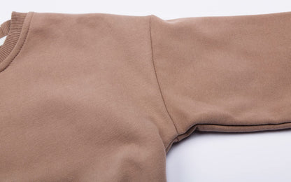 Sweat Col Rond Filles | 100% Coton | Motifs Colorés & Rayures