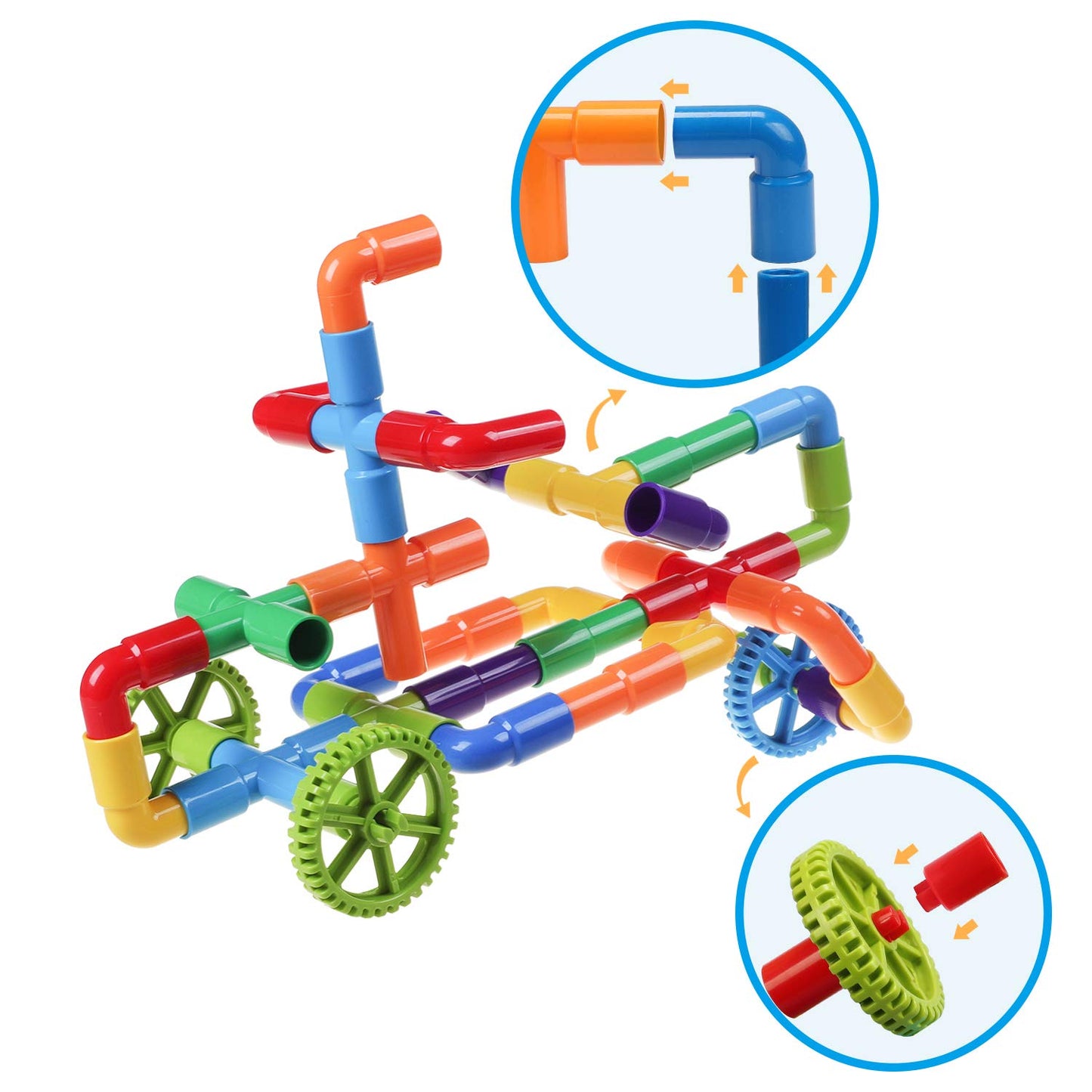 Plaques de Base Autocollantes pour Briques | Mur ou Table | Compatible grandes marques | Dès 3 ans - LumeraKids