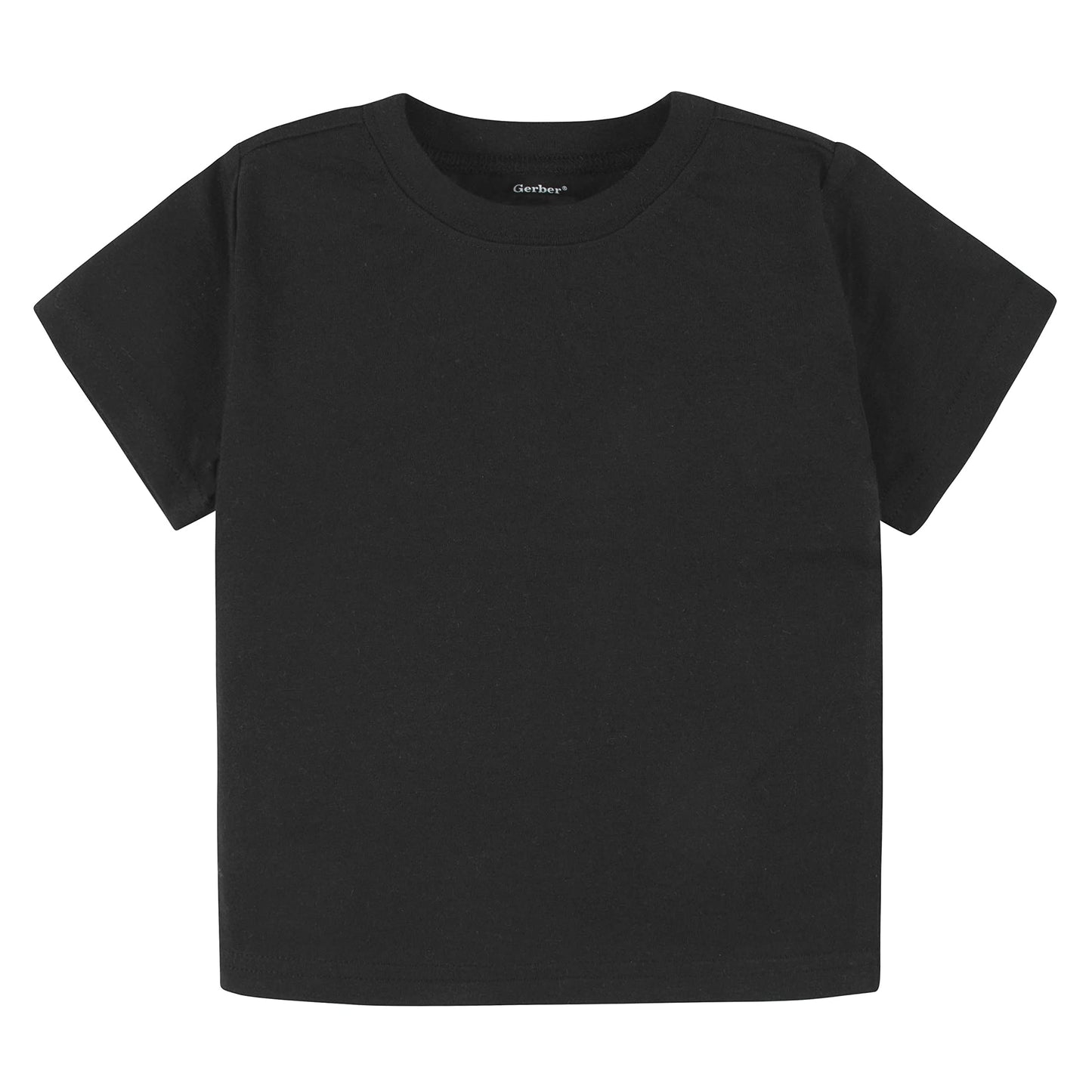 T-shirts Bébé Gerber — Lot de 5 | 100% Coton | 12 Mois à 5T