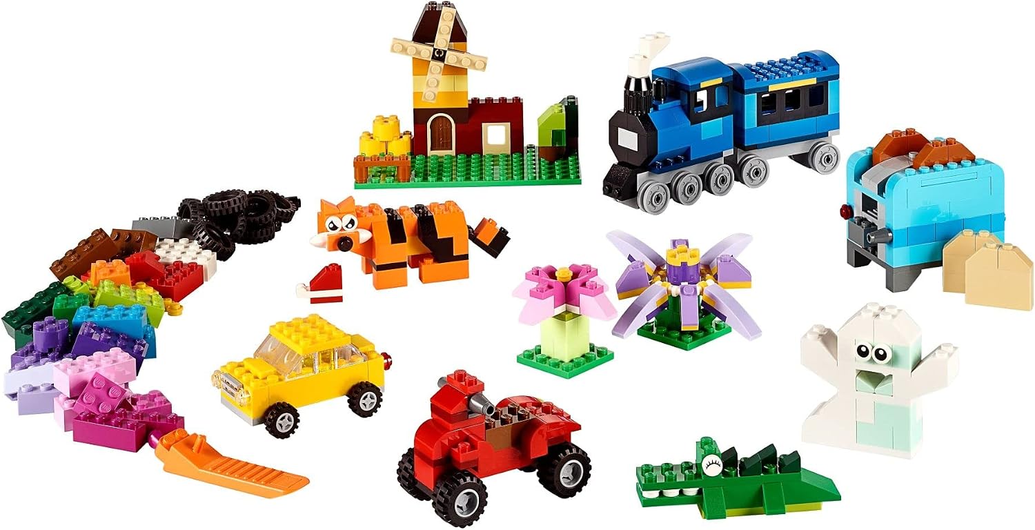 LEGO Classic – Boîte de Briques Créatives Moyenne (10696) | 484 pièces | Dès 4 ans - LumeraKids