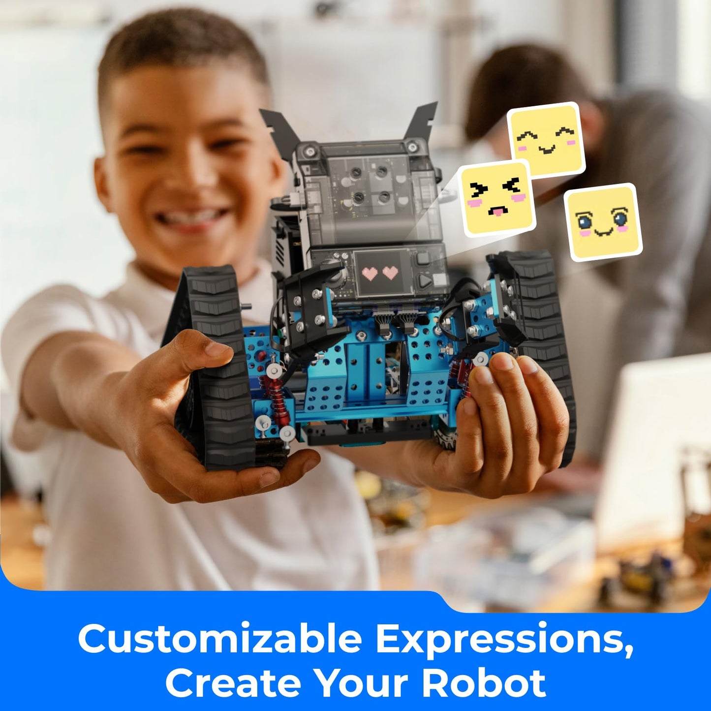 Makeblock mBot2 – Kit Robotique STEM | Robot Programmable pour Enfants 8-12 ans