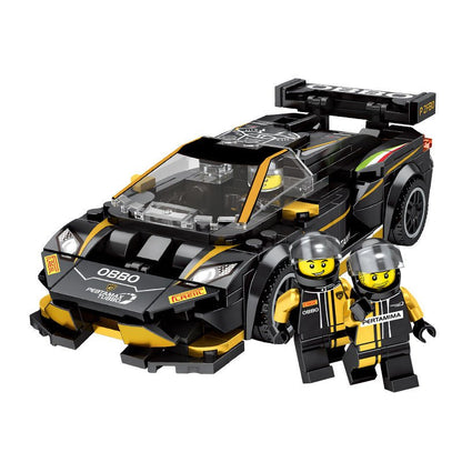Big Gift Box Racing Building Blocks Boy Toy - 0 - LumeraKids