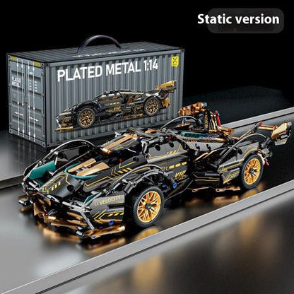 Building Blocks Remote Control Racing Model Assembled Toys - 0 - LumeraKids