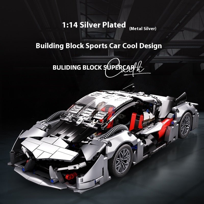 Building Blocks Remote Control Racing Model Assembled Toys - 0 - LumeraKids