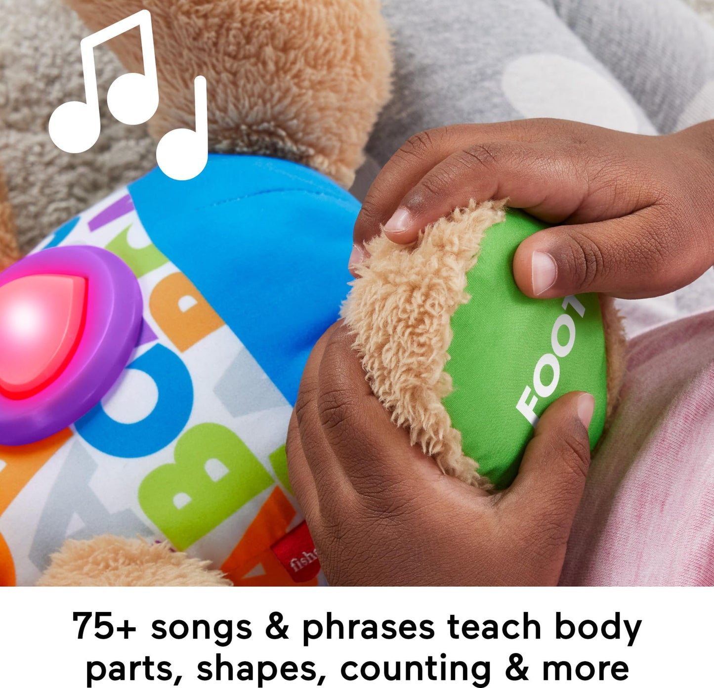 Fisher-Price Chiot Musical Laugh & Learn — 4 Langues | 6 Mois à 3 Ans - LumeraKids