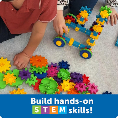 Gears! Gears! Gears! Robots en Mouvement – Jeu de Construction STEM, 116 pièces, dès 5 ans