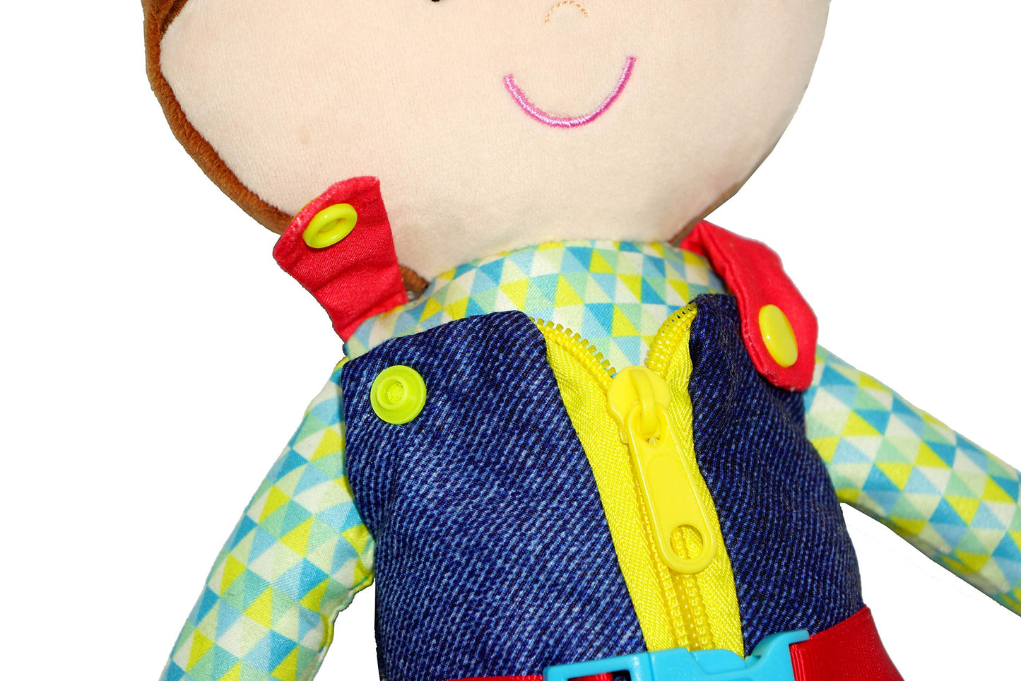 Poupée Éducative Dressy Friends – Prénom Personnalisable | Montessori Apprendre à S'habiller | Cadeau Filles & Garçons 2 ans+