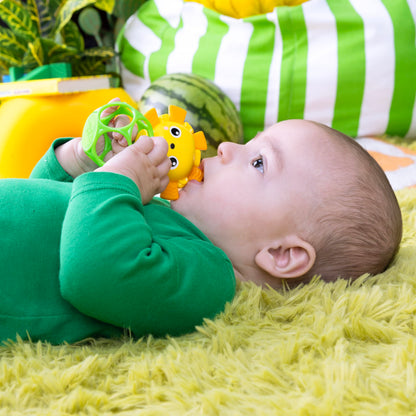 Oball Balle Souple Bébé — Facile à Saisir, Sans BPA | Dès la Naissance