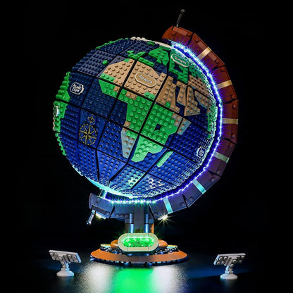 Kit LED LIGHTAILING compatible avec LEGO Ideas Le Globe 21332 (modèle non inclus)