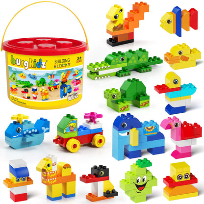 Plaques de Base Autocollantes pour Briques | Mur ou Table | Compatible grandes marques | Dès 3 ans - LumeraKids