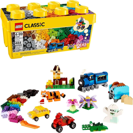LEGO Classic – Boîte de Briques Créatives Moyenne (10696) | 484 pièces | Dès 4 ans - LumeraKids