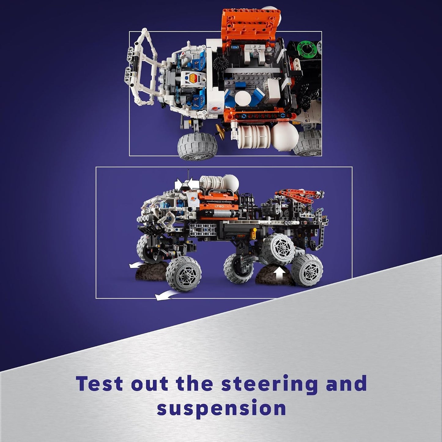LEGO Technic – Rover d'exploration Mars (42180) | 1 599 pièces | Dès 11 ans - LumeraKids