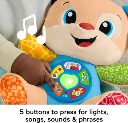 Fisher-Price Chiot Musical Laugh & Learn — 4 Langues | 6 Mois à 3 Ans - LumeraKids