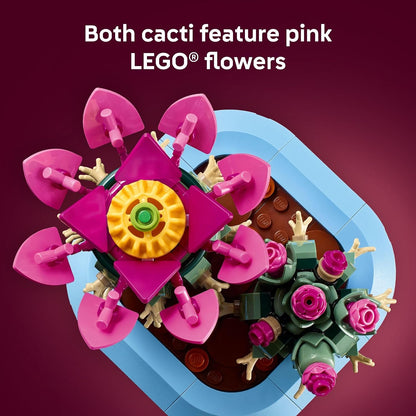 LEGO Botanicals – Cactus en Fleurs (11509) | 482 pièces | Décoration nature | Dès 9 ans - LumeraKids