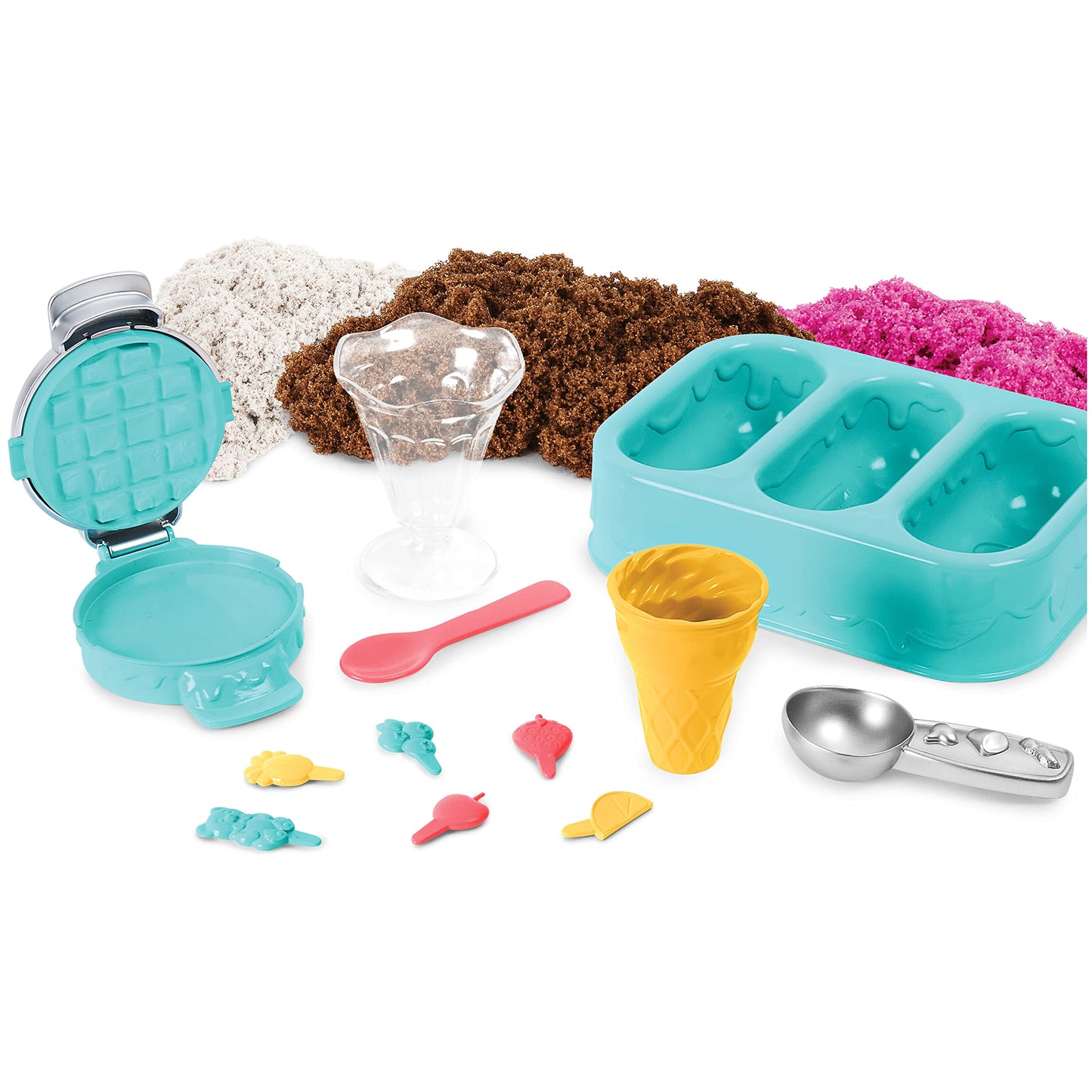 Kinetic Sand – Salon de glaces parfumé | Sable sensoriel pour enfants dès 3 ans