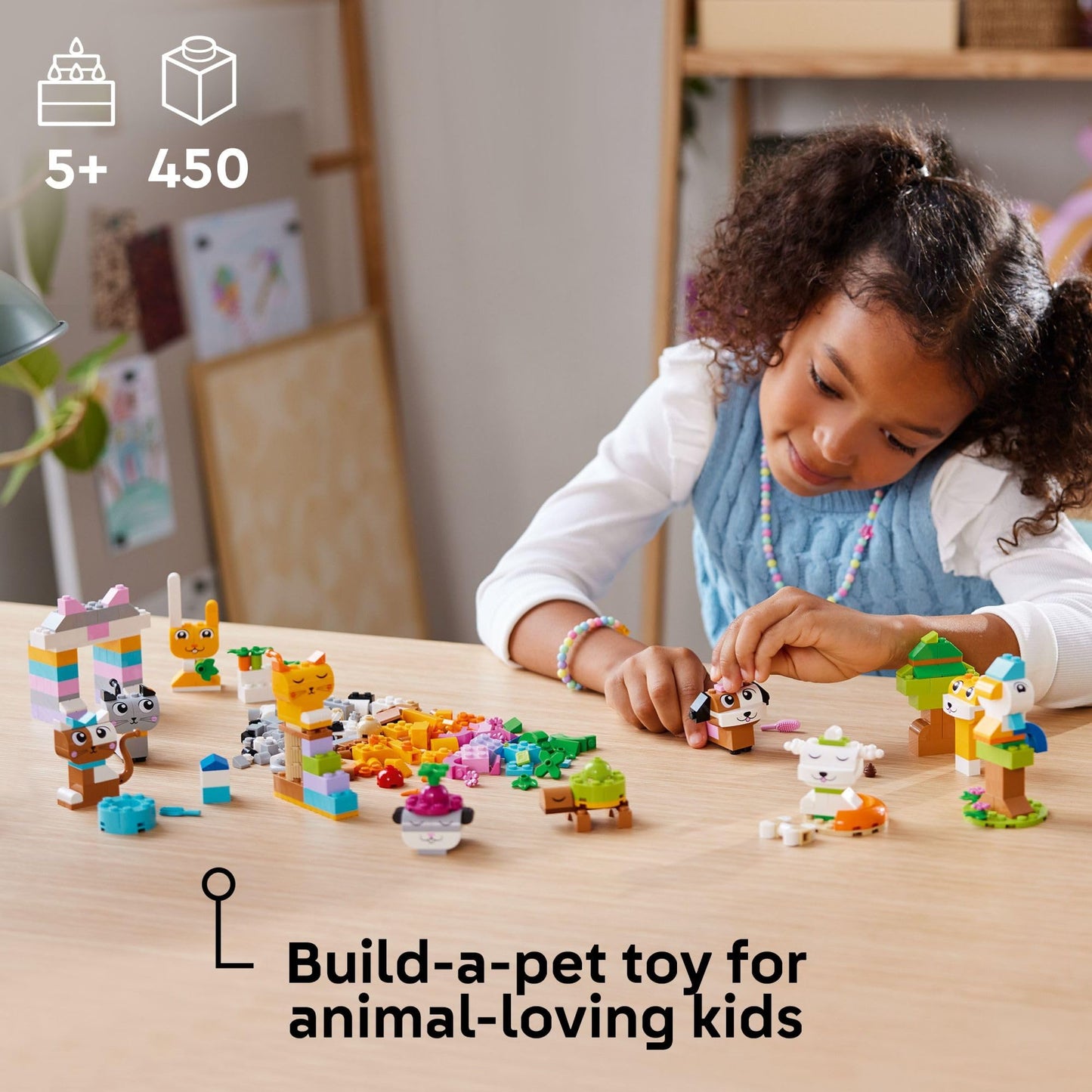 LEGO Classic – Boîte de Briques Créatives Moyenne (10696) | 484 pièces | Dès 4 ans - LumeraKids