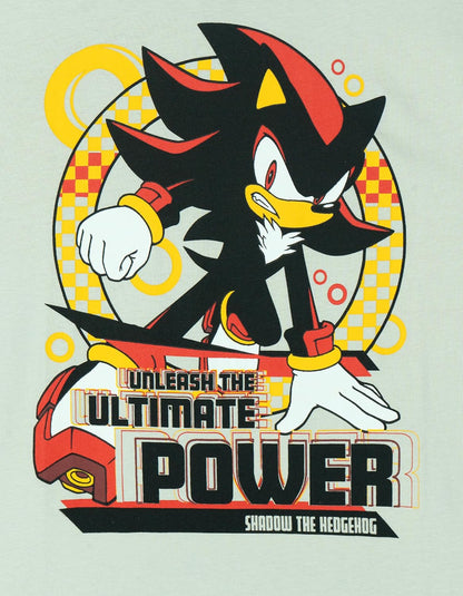 Lot de 3 T-Shirts Raglan Sonic the Hedgehog | 100% Coton | Licence Officielle SEGA | 2T à 18-20