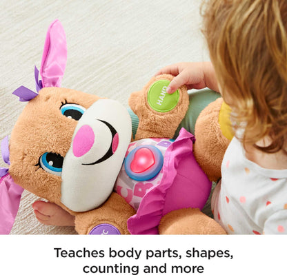 Fisher-Price Chiot Musical Laugh & Learn — 4 Langues | 6 Mois à 3 Ans - LumeraKids