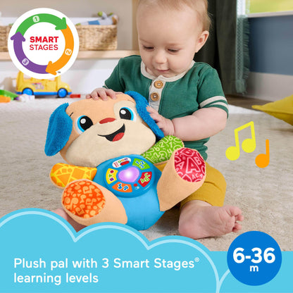 Fisher-Price Chiot Musical Laugh & Learn — 4 Langues | 6 Mois à 3 Ans - LumeraKids