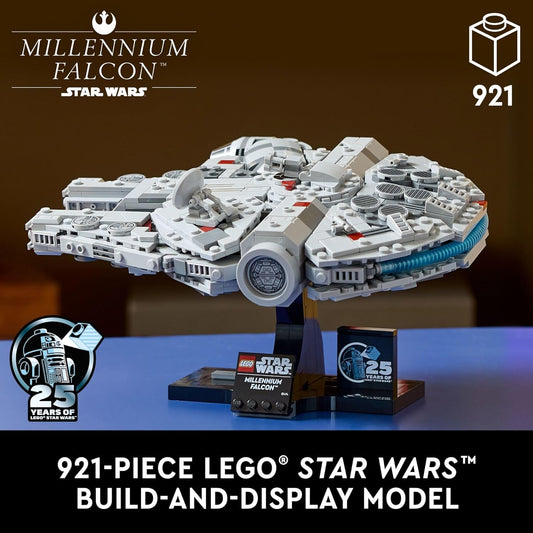 LEGO Star Wars – Faucon Millenium (75375) | 25e anniversaire – Maquette collector pour adultes - LumeraKids