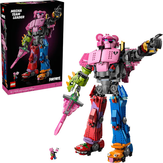 LEGO Fortnite Mecha Team Leader – Figurine de Collection 2503 Pièces (77078) - LumeraKids