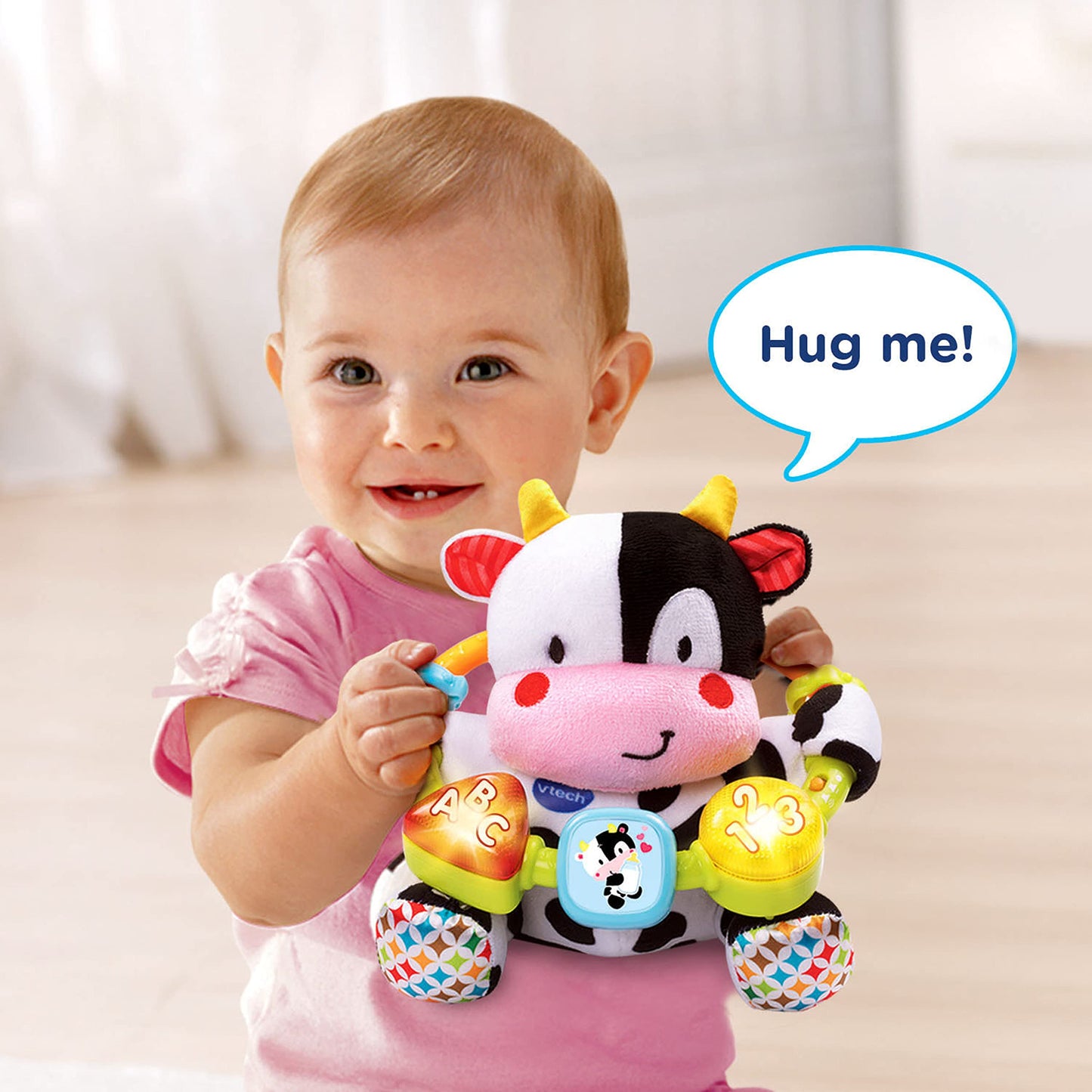 VTech Lil' Critters Vache Musicale — Perles, Boutons Lumineux & 30+ Chansons | 0-24 Mois