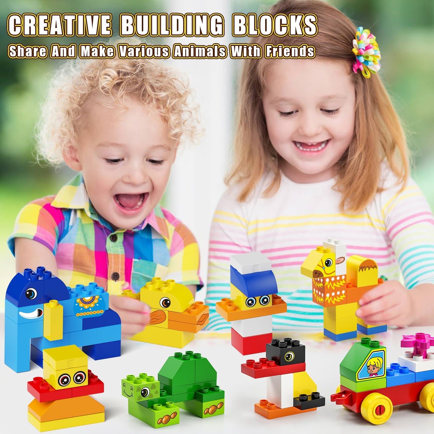 Plaques de Base Autocollantes pour Briques | Mur ou Table | Compatible grandes marques | Dès 3 ans - LumeraKids
