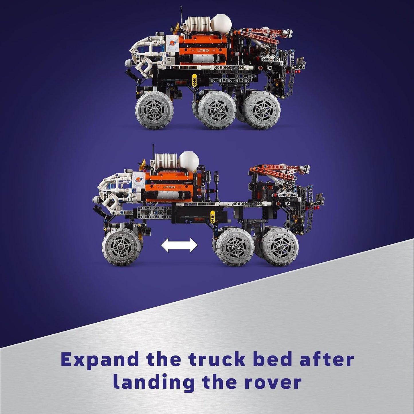 LEGO Technic – Rover d'exploration Mars (42180) | 1 599 pièces | Dès 11 ans - LumeraKids