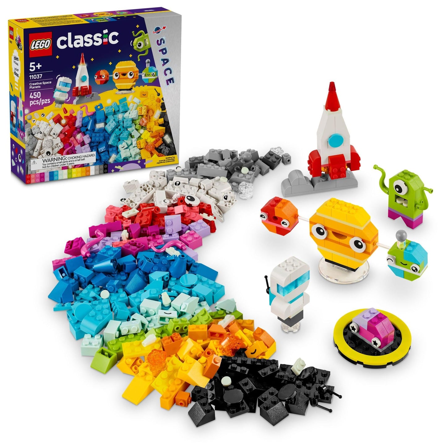 LEGO Classic – Boîte de Briques Créatives Moyenne (10696) | 484 pièces | Dès 4 ans - LumeraKids