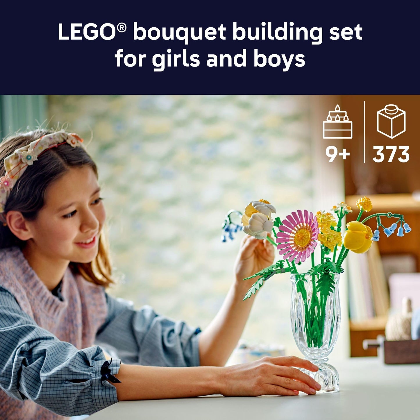 LEGO Botanicals – Cactus en Fleurs (11509) | 482 pièces | Décoration nature | Dès 9 ans - LumeraKids