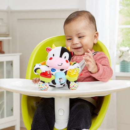 VTech Lil' Critters Vache Musicale — Perles, Boutons Lumineux & 30+ Chansons | 0-24 Mois