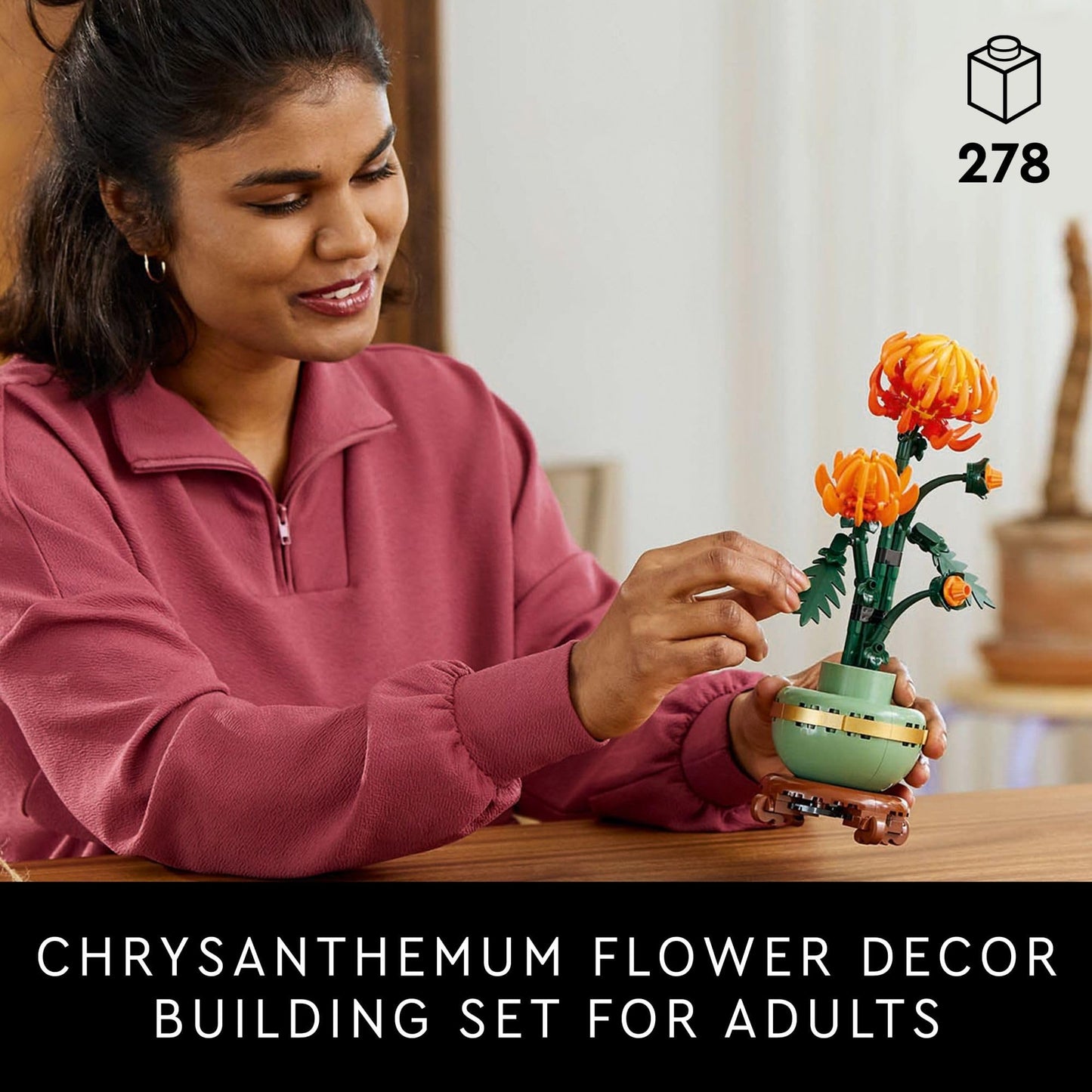 LEGO Botanicals – Cactus en Fleurs (11509) | 482 pièces | Décoration nature | Dès 9 ans - LumeraKids
