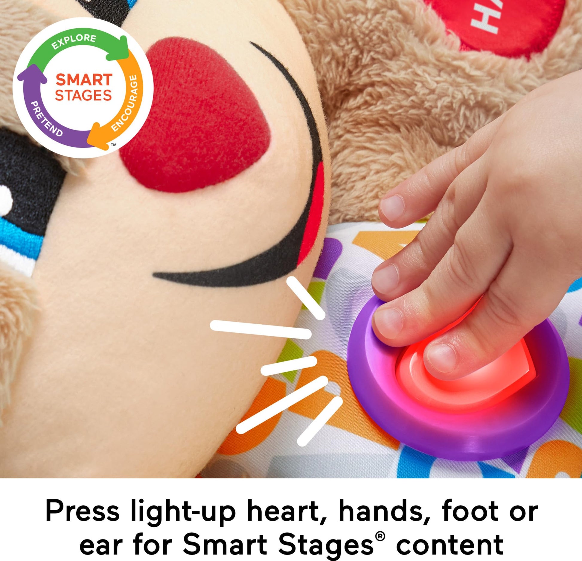 Fisher-Price Chiot Musical Laugh & Learn — 4 Langues | 6 Mois à 3 Ans - LumeraKids