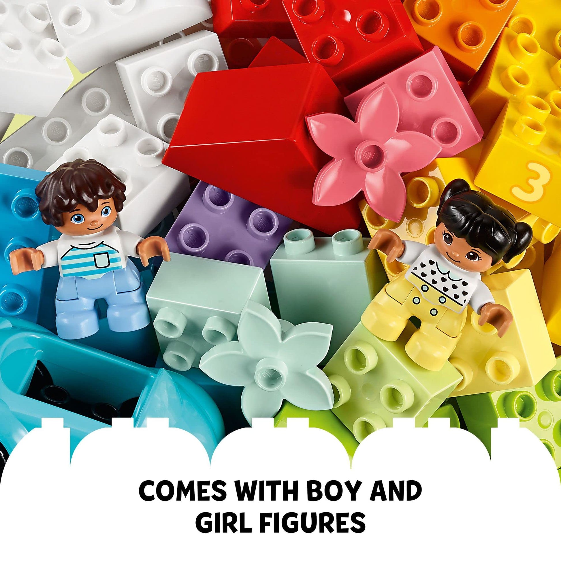 LEGO Classic – Boîte de Briques Créatives Moyenne (10696) | 484 pièces | Dès 4 ans - LumeraKids
