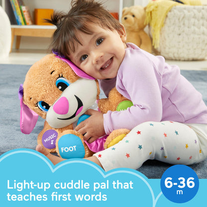 Fisher-Price Chiot Musical Laugh & Learn — 4 Langues | 6 Mois à 3 Ans - LumeraKids