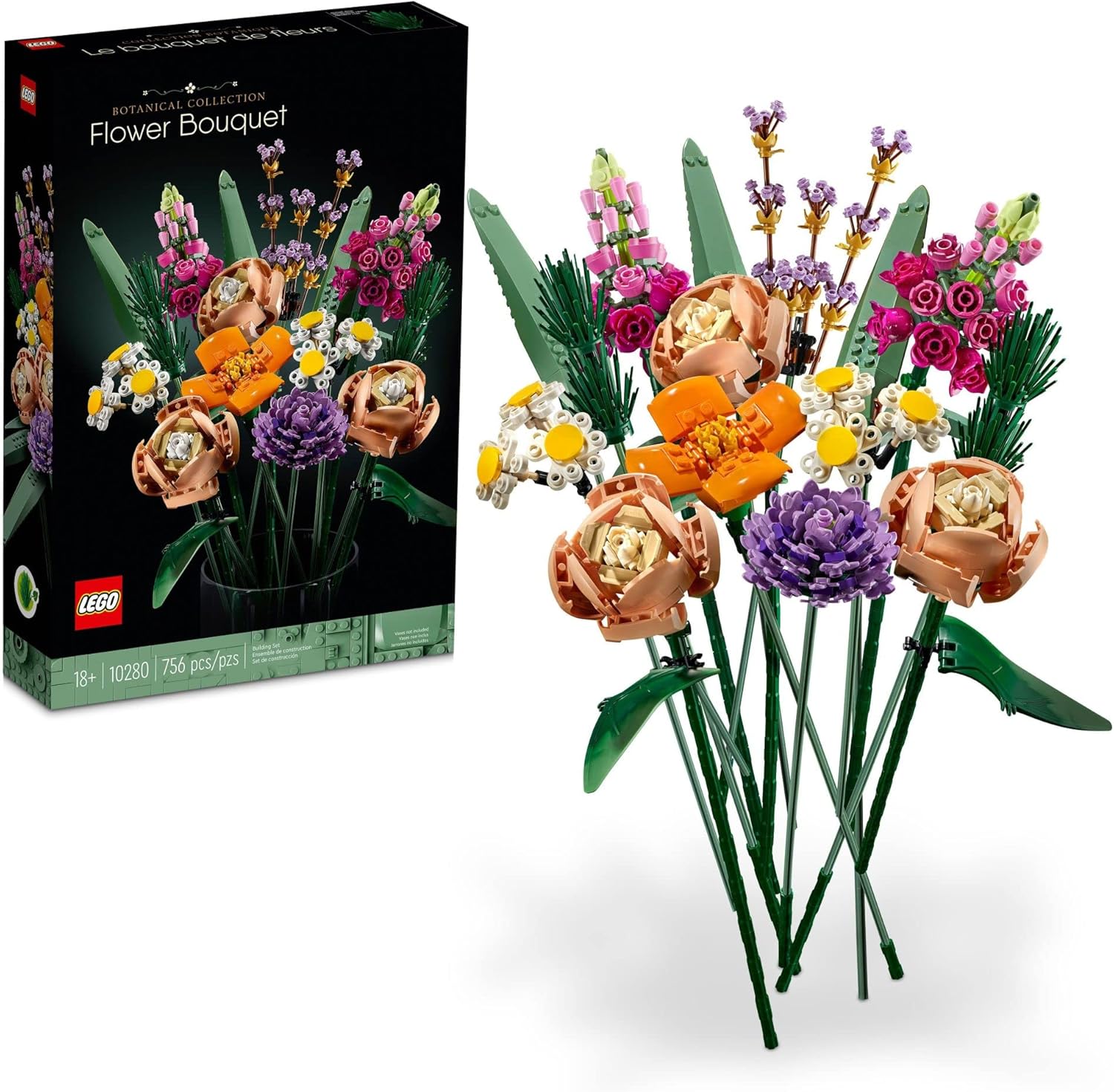 LEGO Icons – Bouquet de Fleurs (10280) | 756 pièces | Collection Botanique | 18 ans+ - LumeraKids