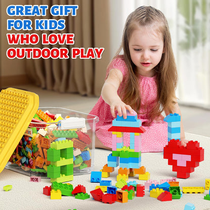 Plaques de Base Autocollantes pour Briques | Mur ou Table | Compatible grandes marques | Dès 3 ans - LumeraKids