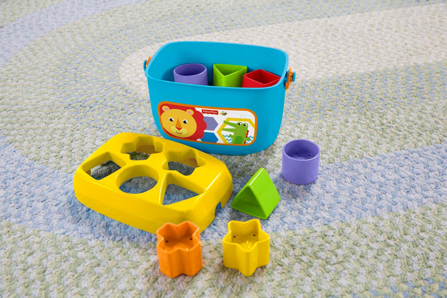 Fisher-Price Blocs Empilables Bébé — 10 Formes à Trier | Dès 6 Mois - LumeraKids