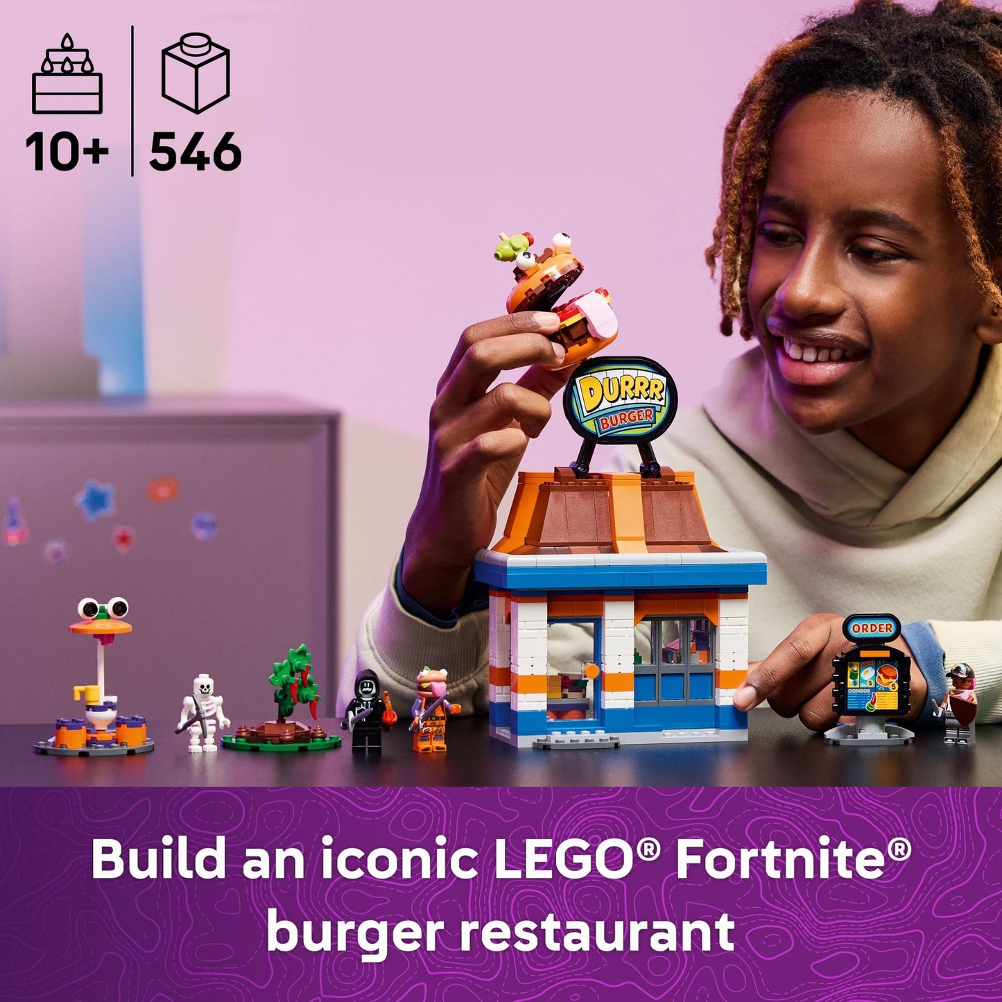 LEGO Fortnite Mecha Team Leader – Figurine de Collection 2503 Pièces (77078) - LumeraKids