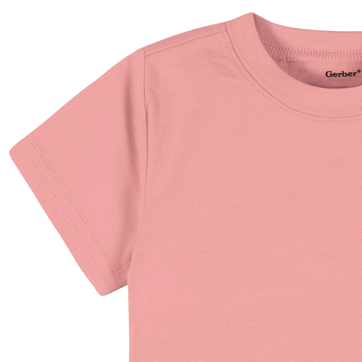 T-shirts Bébé Gerber — Lot de 5 | 100% Coton | 12 Mois à 5T