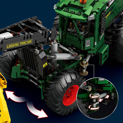 Reobrix Technic 22027 – Débusqueuse Forestière Télécommandée, Kit de Construction RC, 1612 pièces, pour Ados 14+ et Adultes - LumeraKids