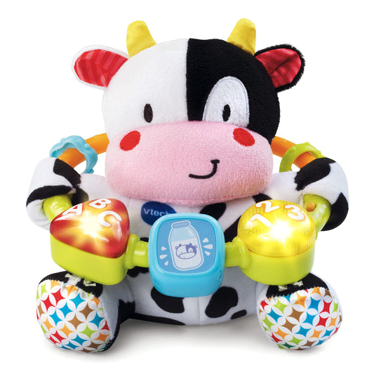 VTech Lil' Critters Vache Musicale — Perles, Boutons Lumineux & 30+ Chansons | 0-24 Mois