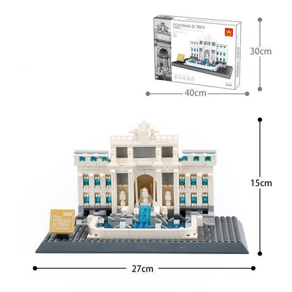 World Famous Architecture Street View Small Particle Assembling Building Blocks - 0 - LumeraKids