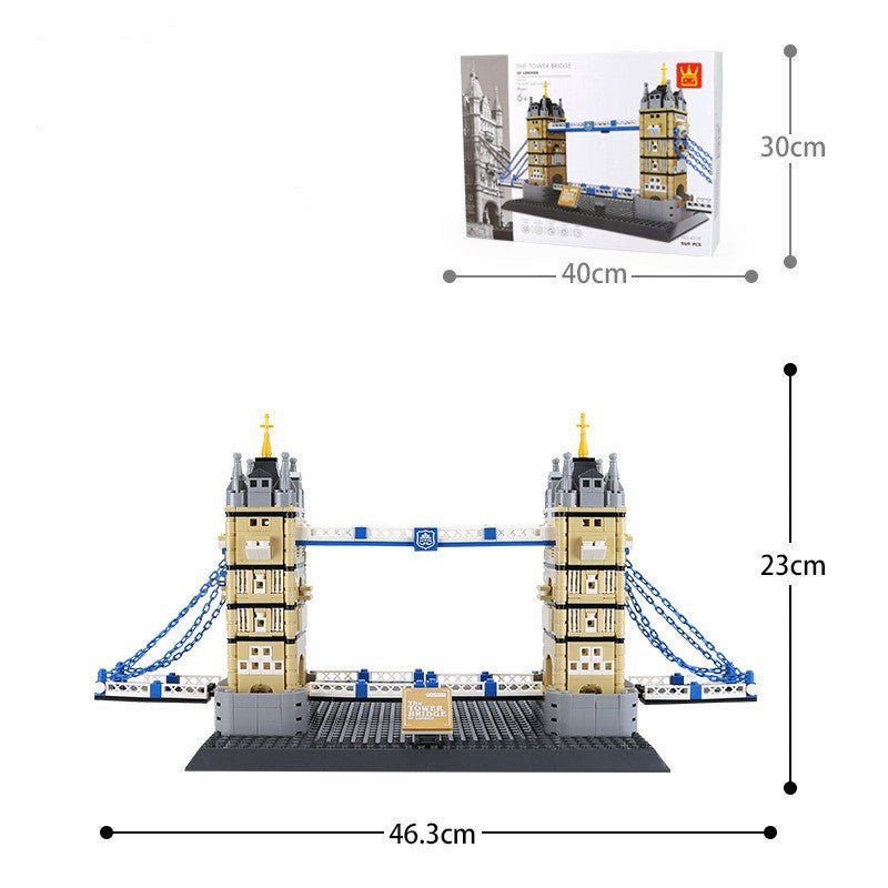 World Famous Architecture Street View Small Particle Assembling Building Blocks - 0 - LumeraKids
