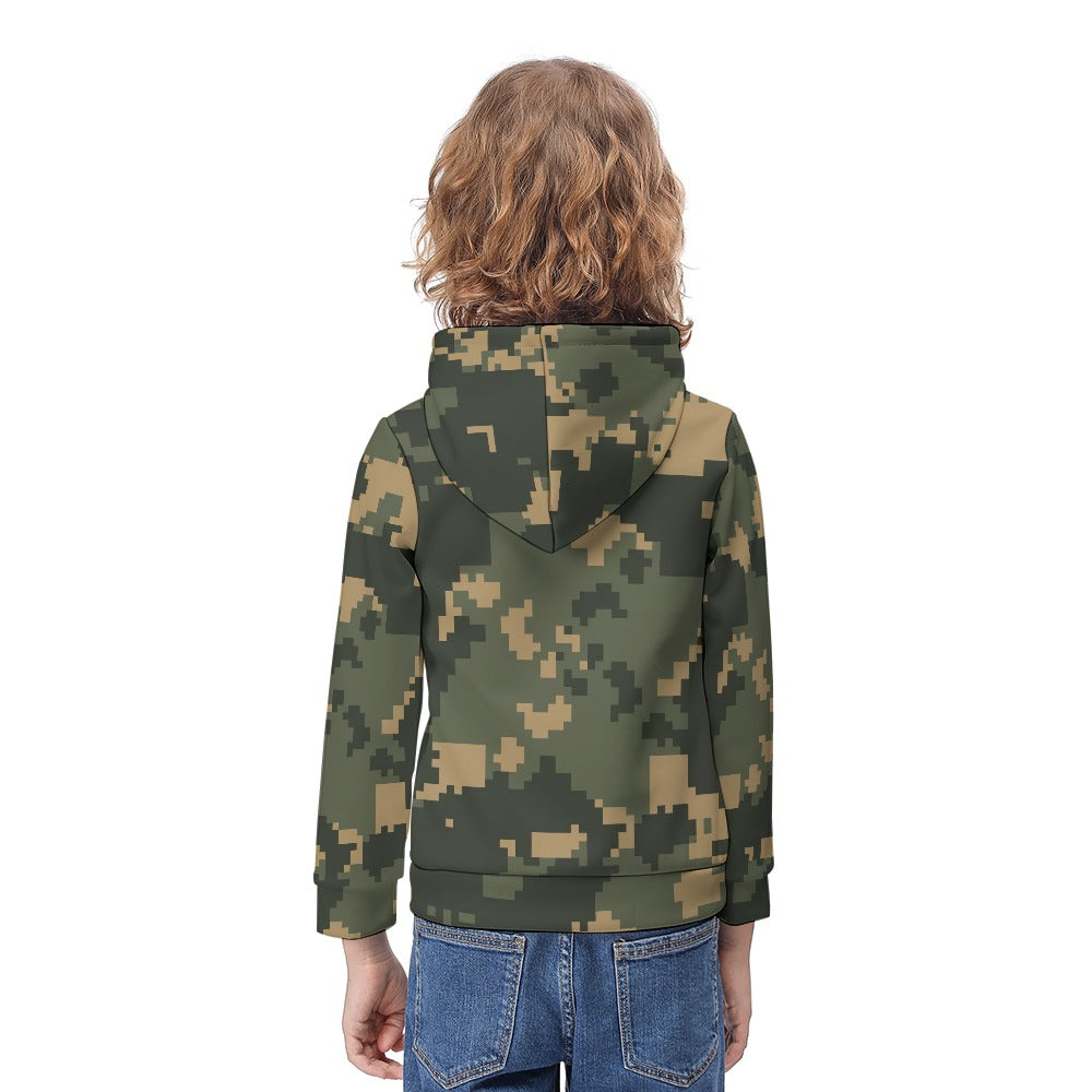 Hoodie Camouflage Nature LumeraKids