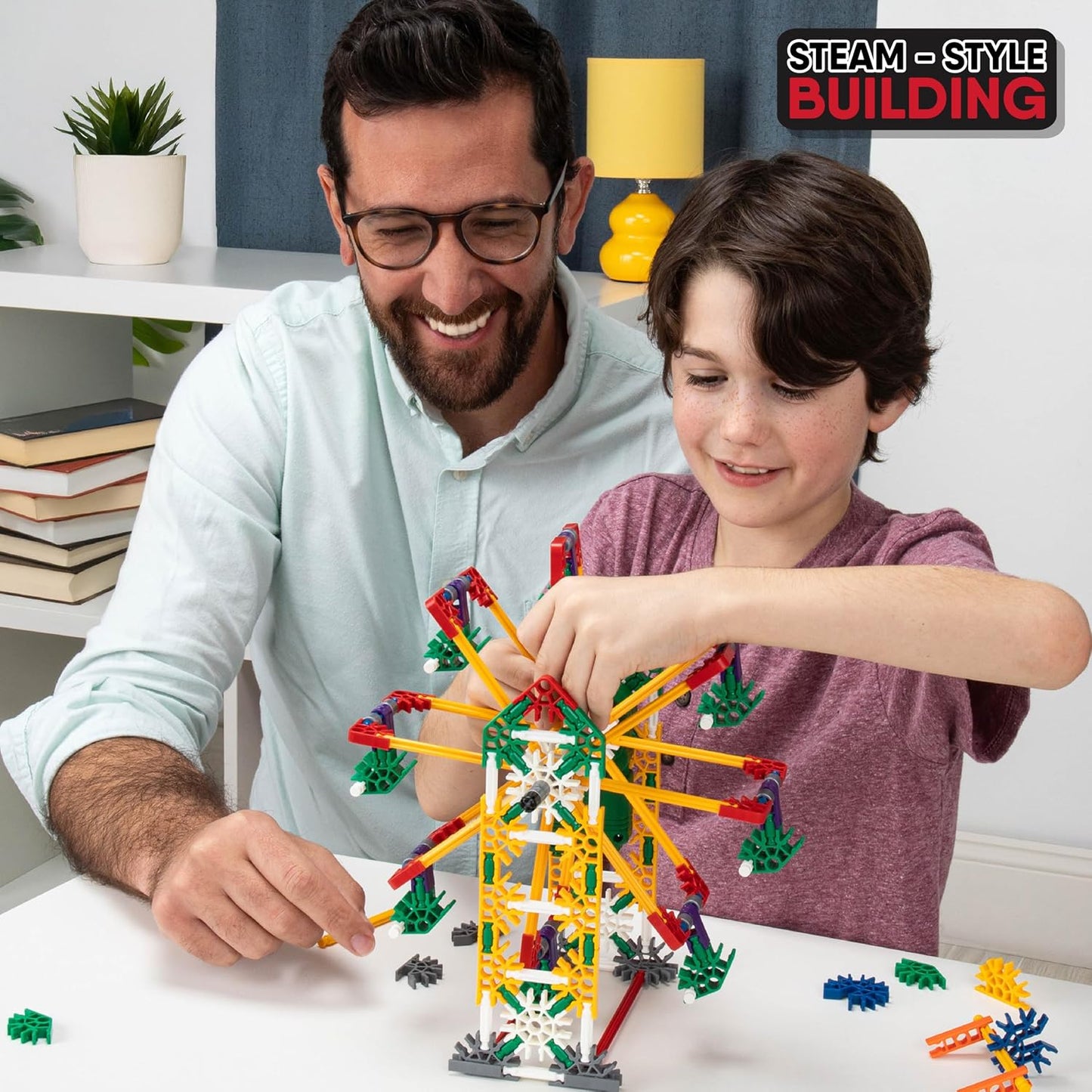 K'NEX – Ensemble de construction motorisé Power & Play | 529 pièces | STEM | Dès 7 ans
