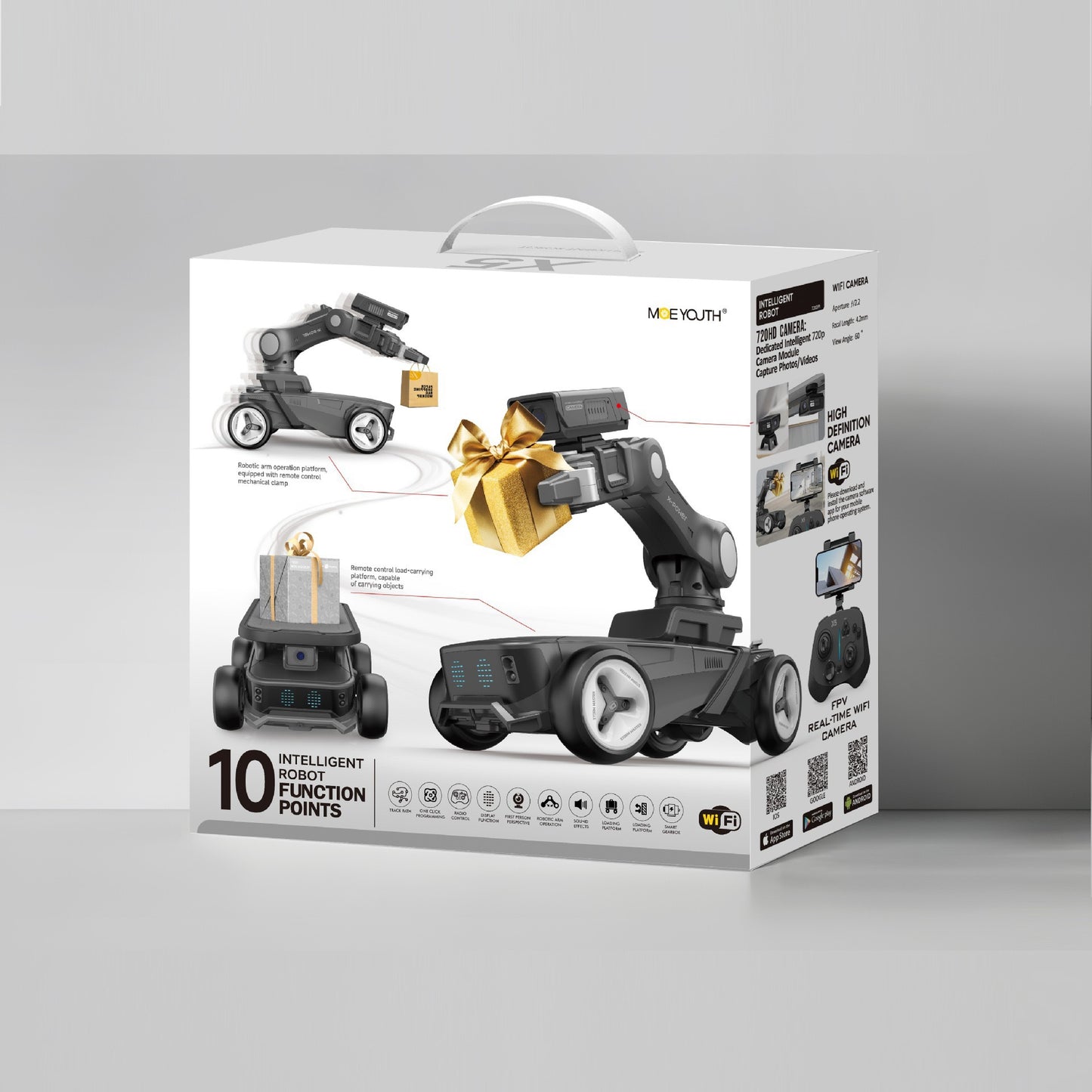 X5 Intelligent Gearbox Programming Remote Control Robot - 0 - LumeraKids
