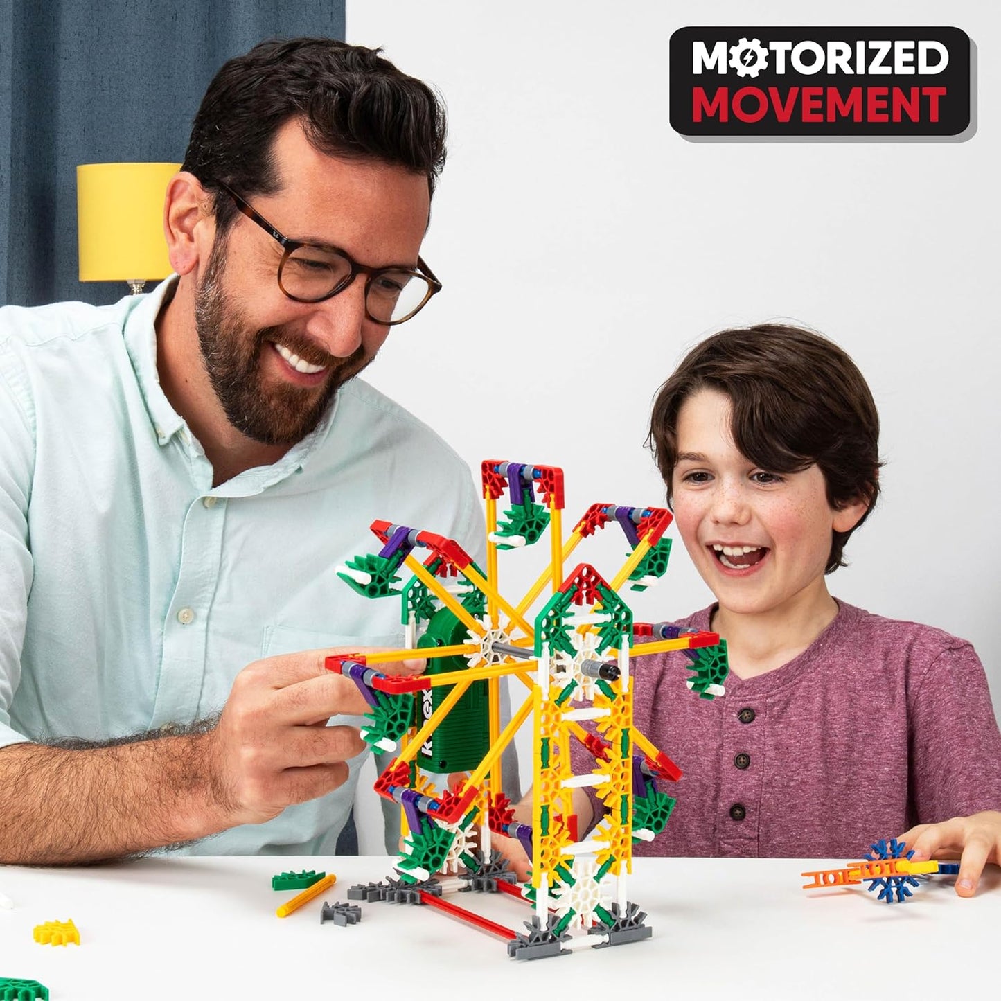 K'NEX – Ensemble de construction motorisé Power & Play | 529 pièces | STEM | Dès 7 ans