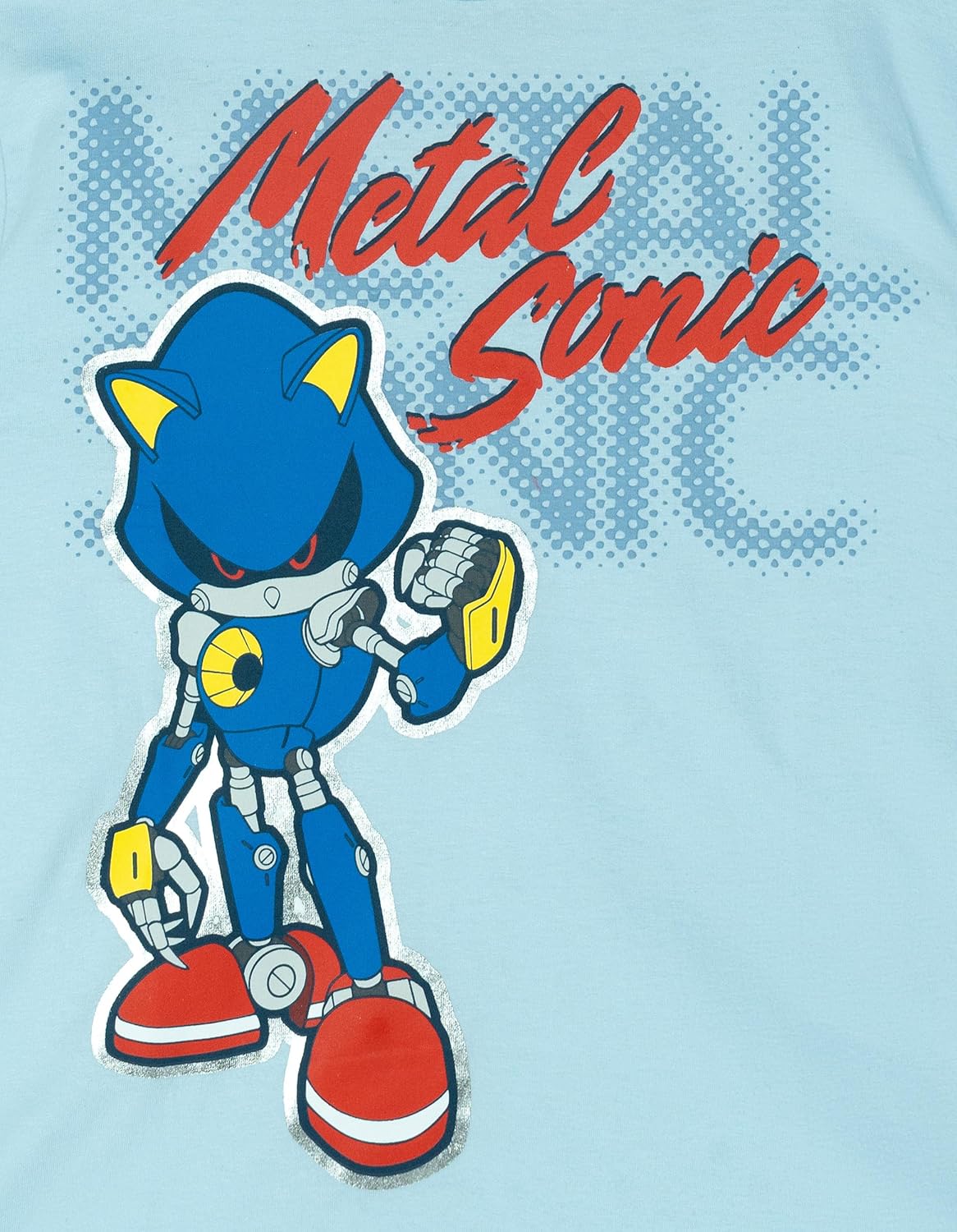 Lot de 3 T-Shirts Raglan Sonic the Hedgehog | 100% Coton | Licence Officielle SEGA | 2T à 18-20