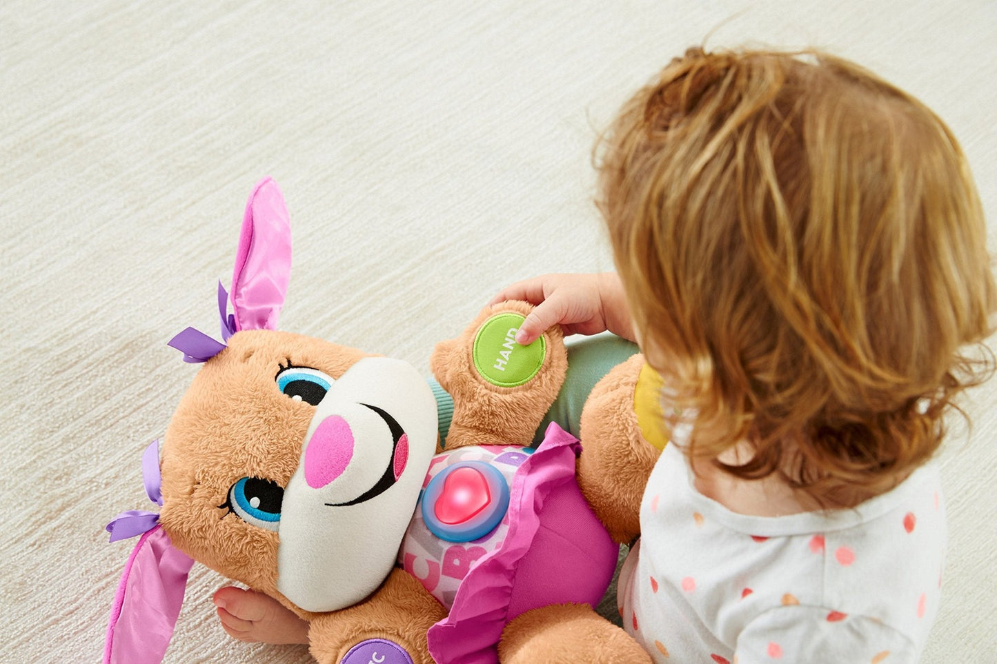 Fisher-Price Chiot Musical Laugh & Learn — 4 Langues | 6 Mois à 3 Ans - LumeraKids
